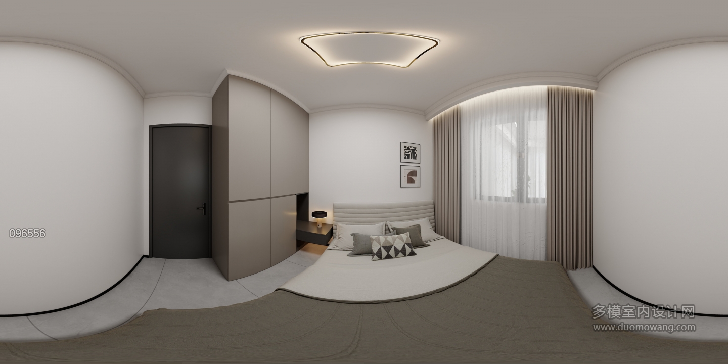 现代卧室3