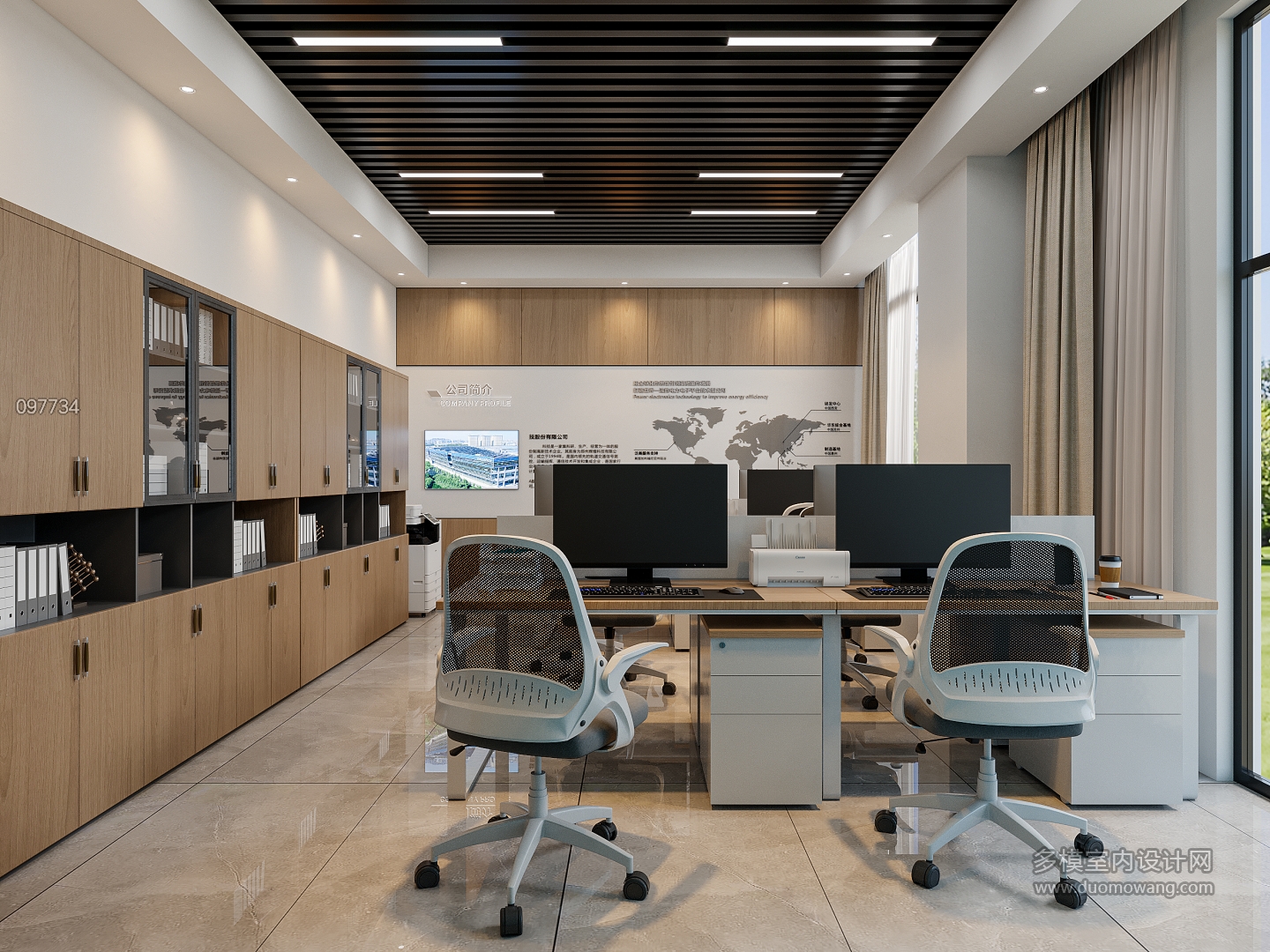 现代工厂办公室改_Corona Camera003 拷贝