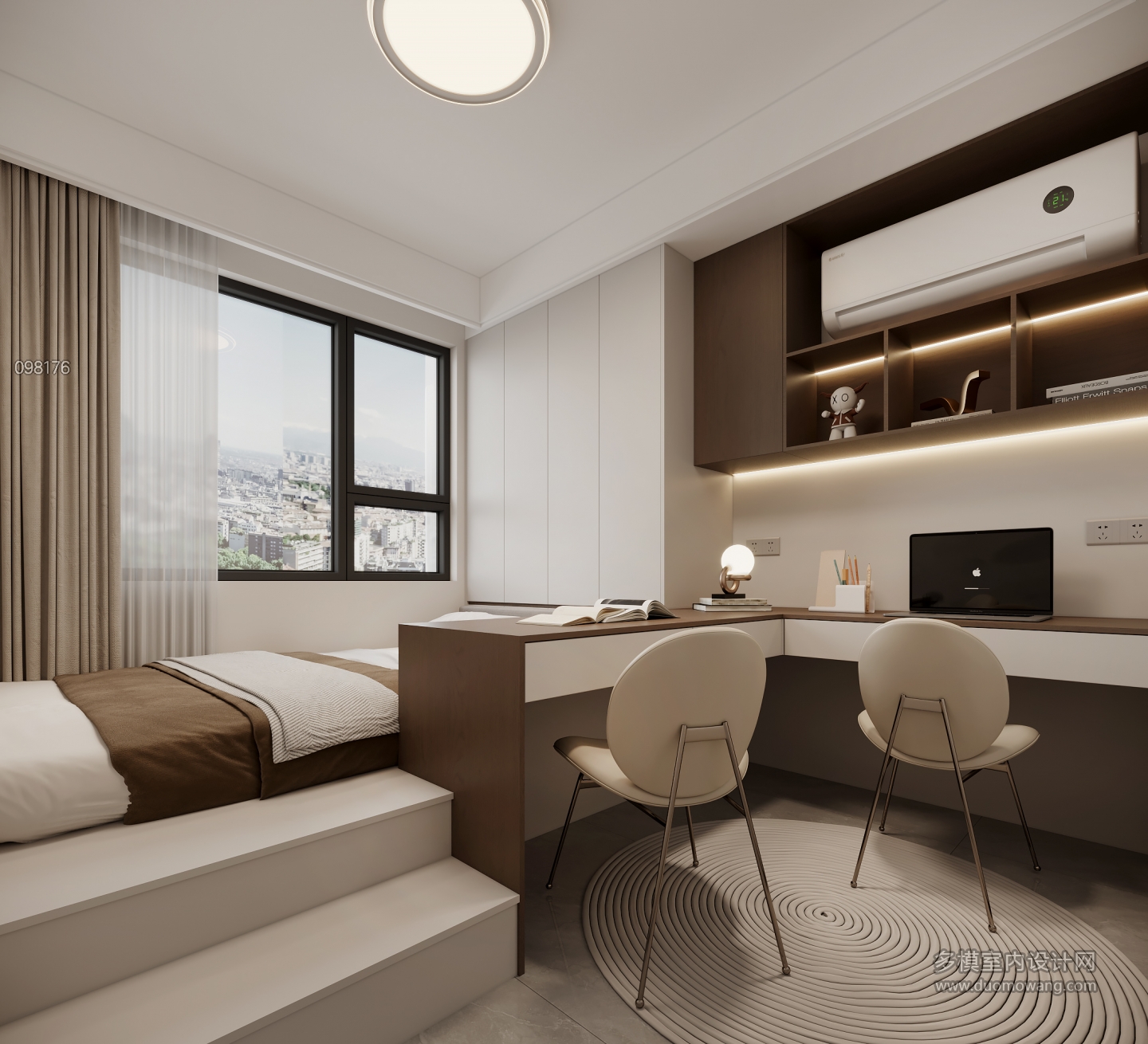 现代榻榻米卧室