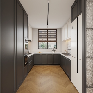 5法式中古风厨房单张