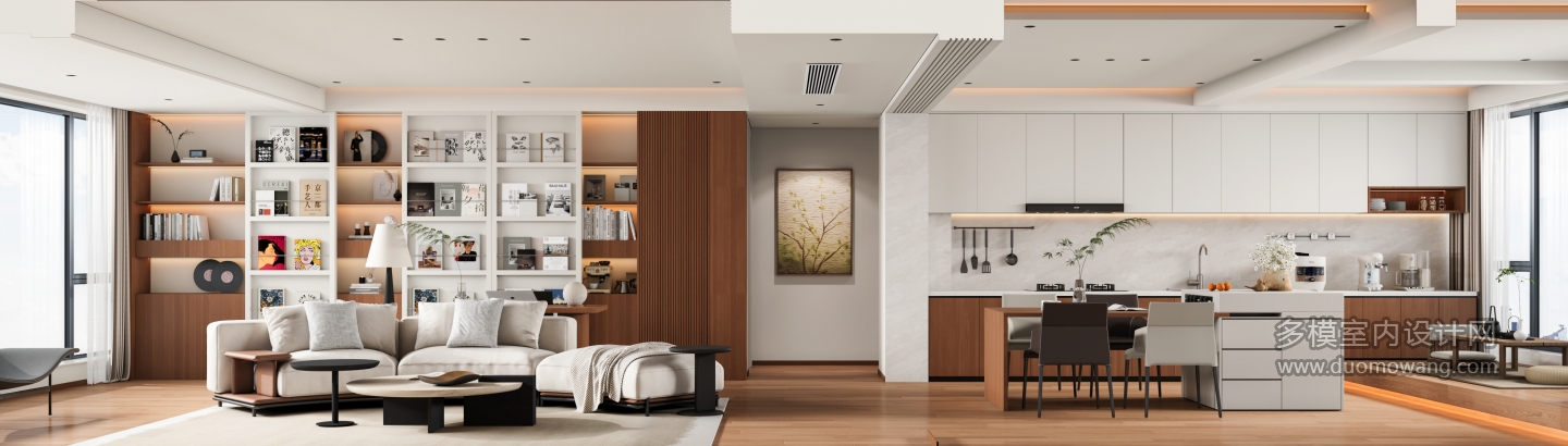 现代中古沙发面