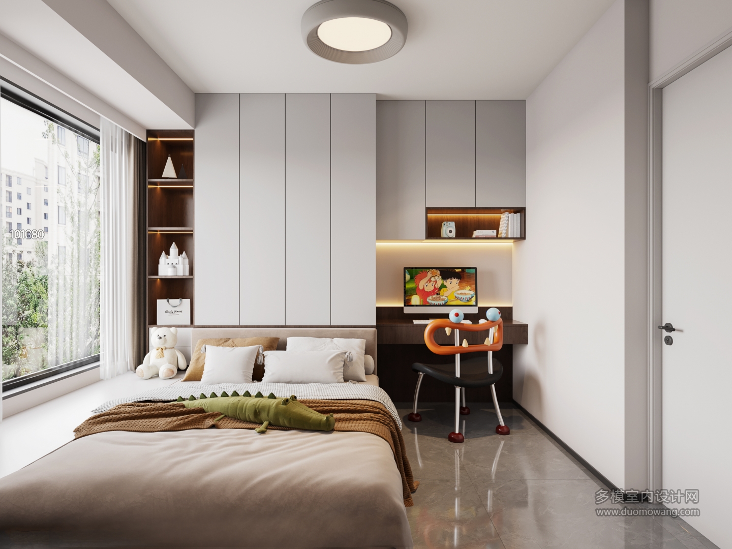 13现代儿童房单张