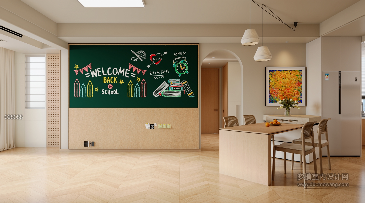 奶油风 岛台特写