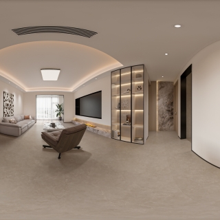 现代客餐厅全景