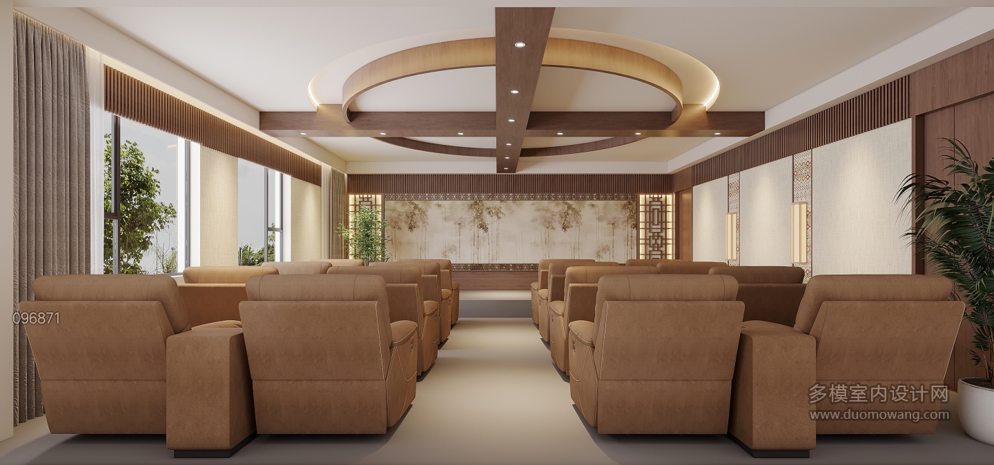 新中式养老多功能室