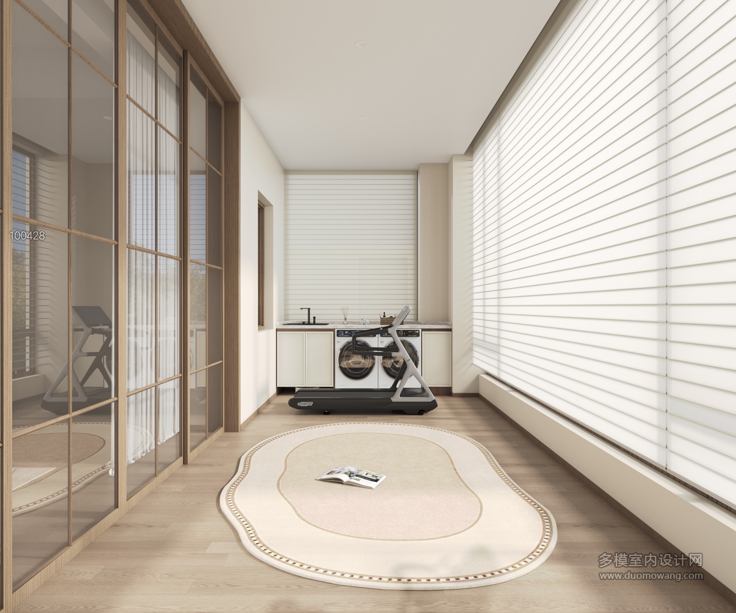 宋代主卧阳台特写