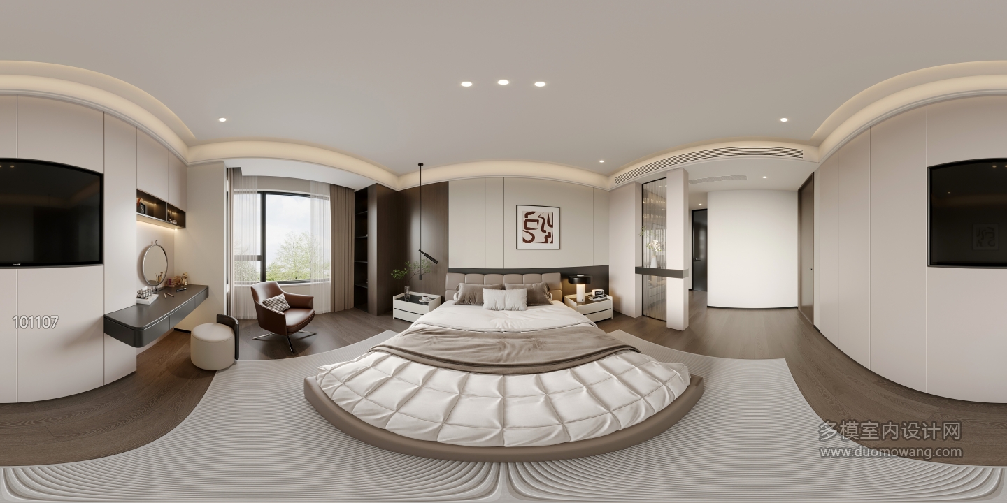 意式主卧全景