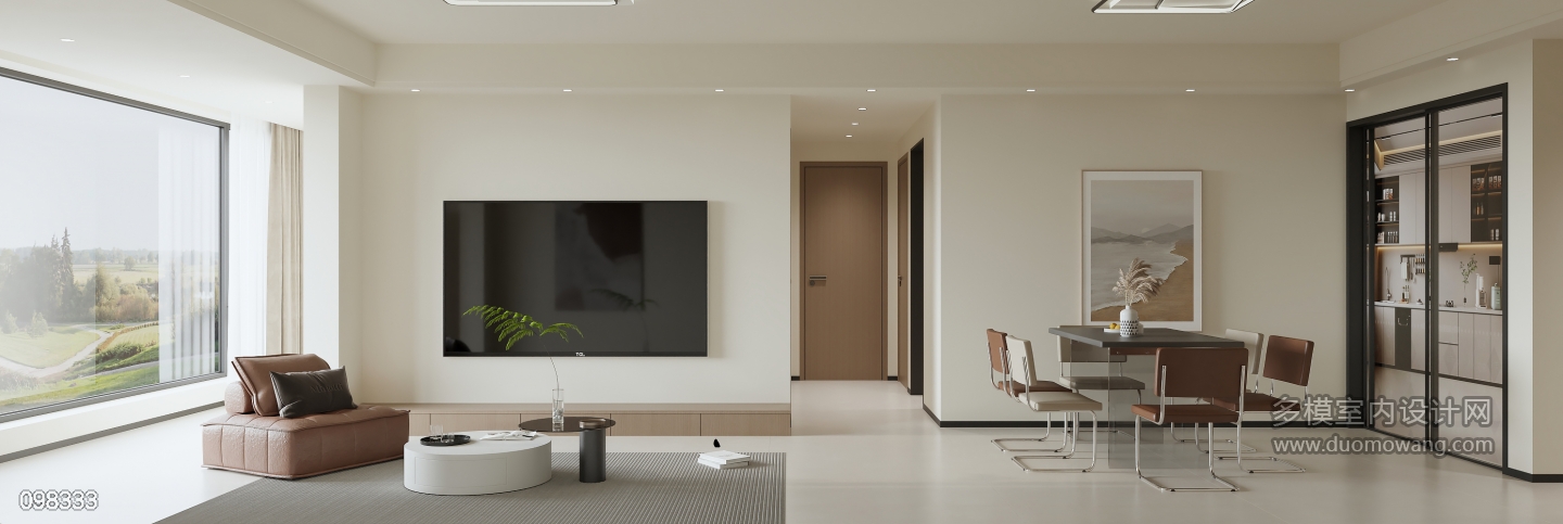 现代 客餐厅 单张2