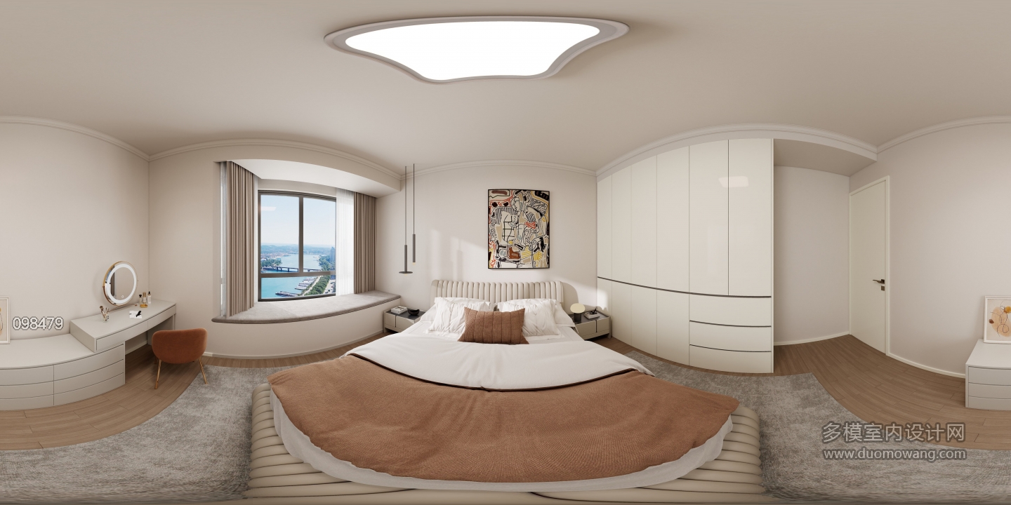 现代卧室3