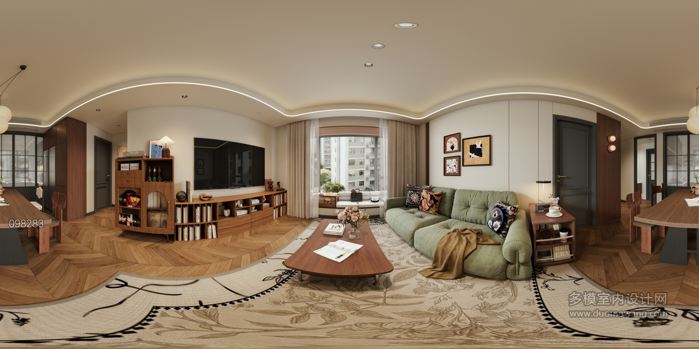 中古客餐厅全景