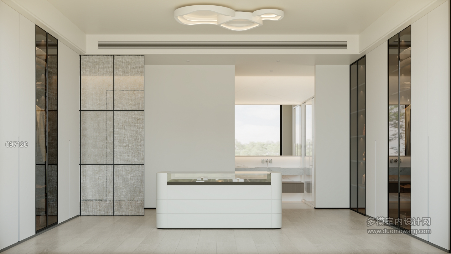 极简3F房间4衣帽间