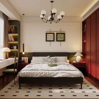 美式复古卧室