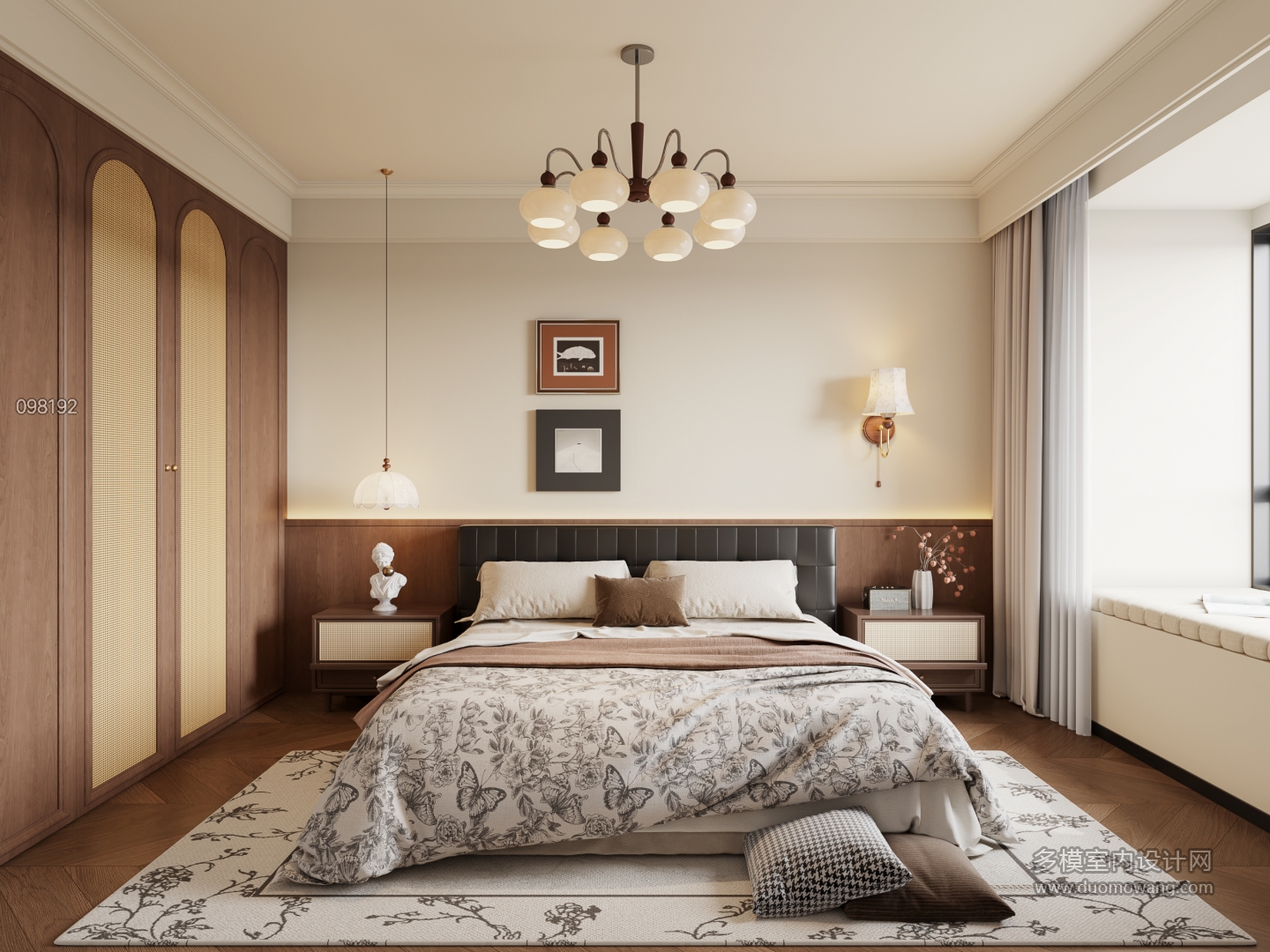 5法式中古风主卧