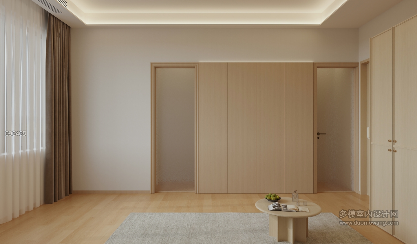 现代 卧室 单张2