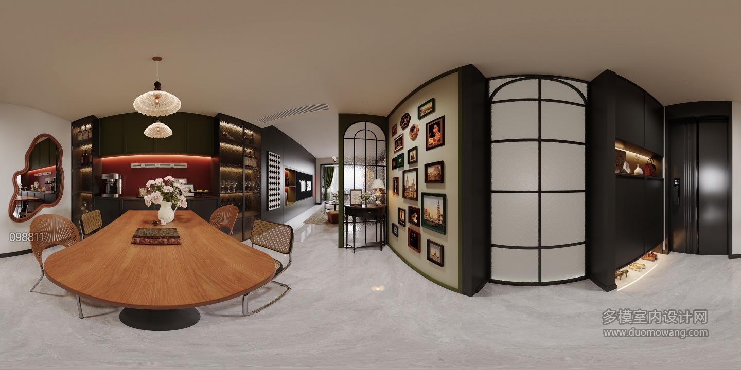 美式复古餐厅360