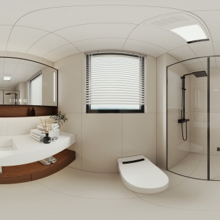 法式中古主卫全景