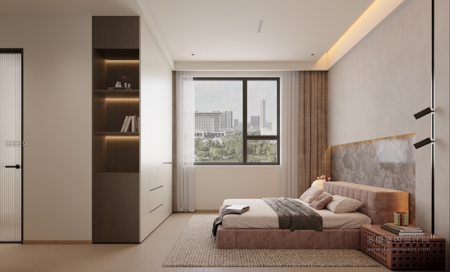 现代北次卧女儿房