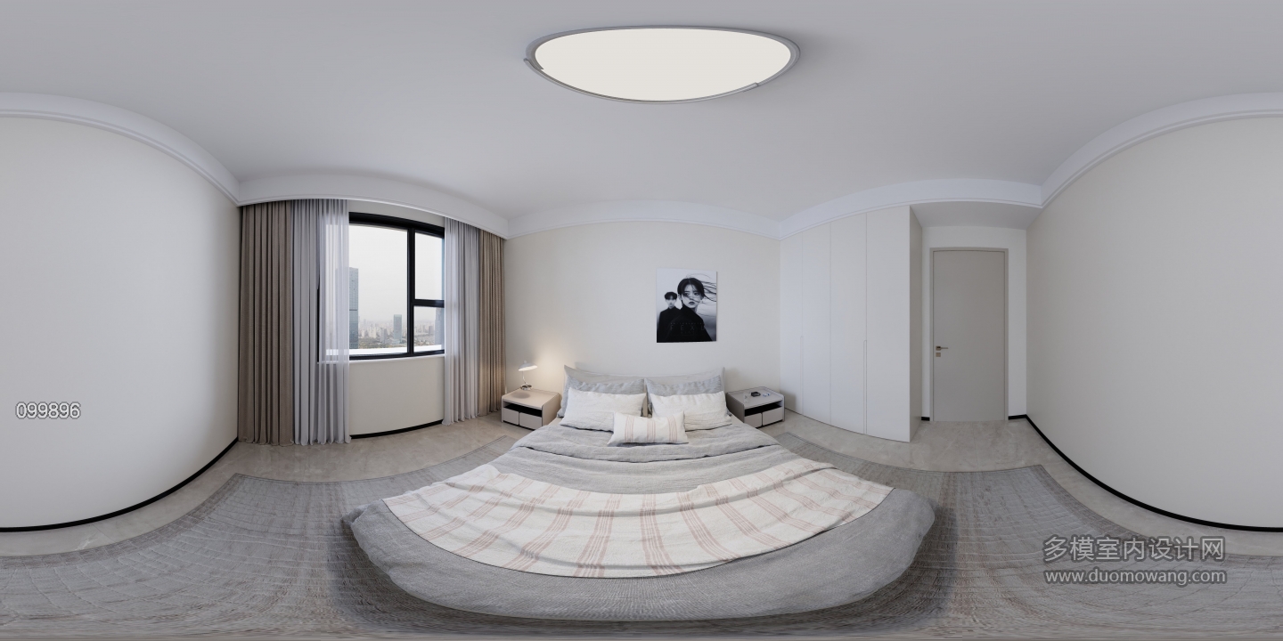 现代卧室4