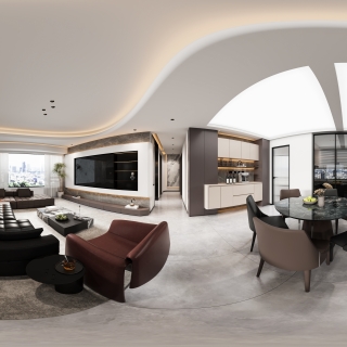 意式客餐厅全景