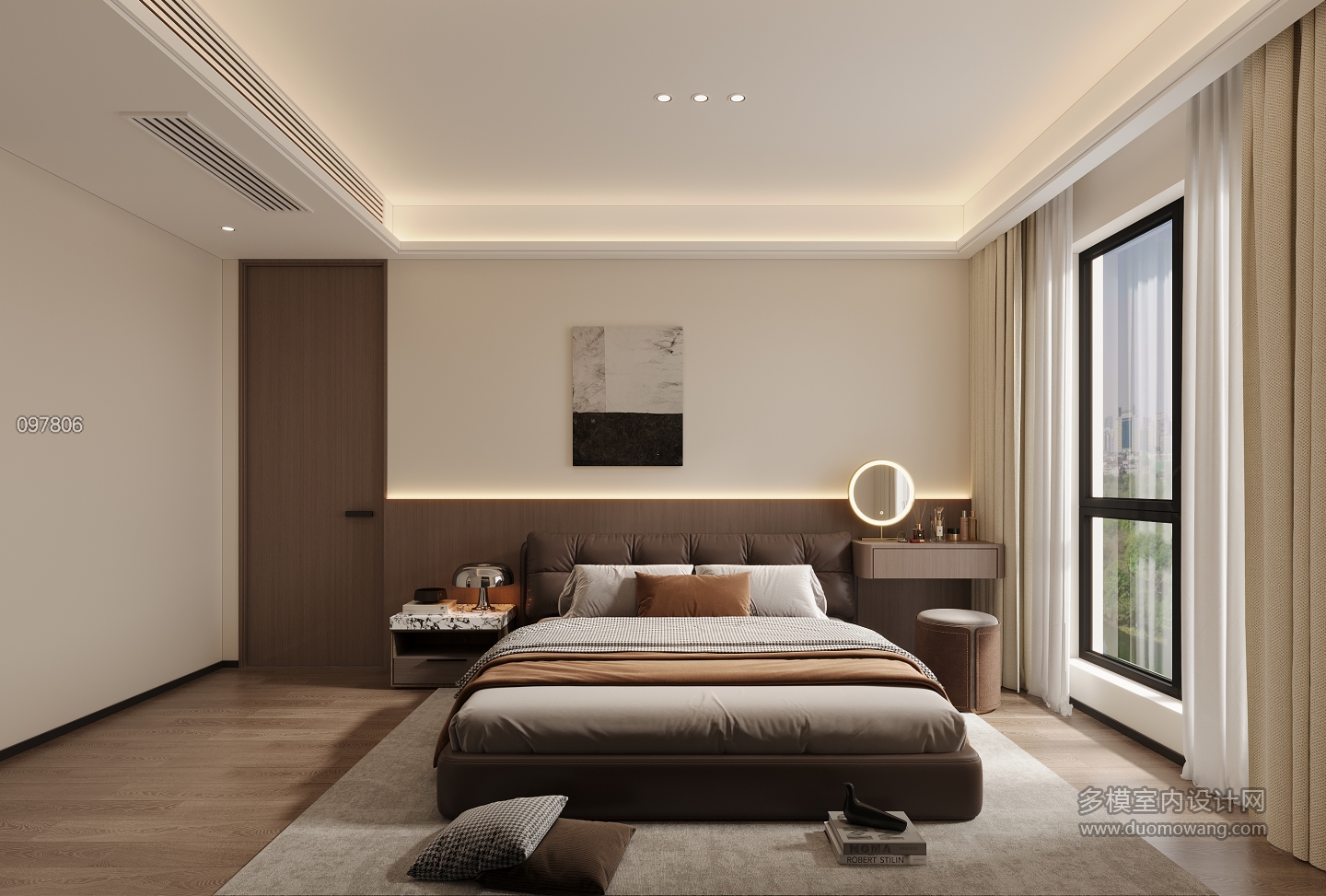 现代主卧