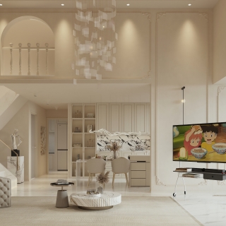 法式 客餐厅 单张1