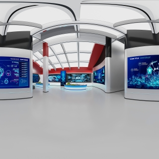 养猪场展厅_360-002_互动式灯光混合