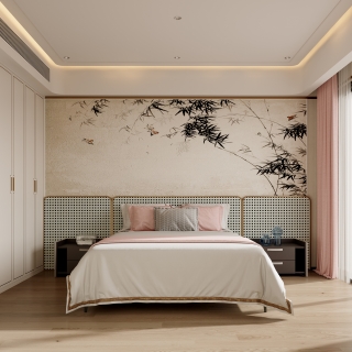 新中式次卧静态