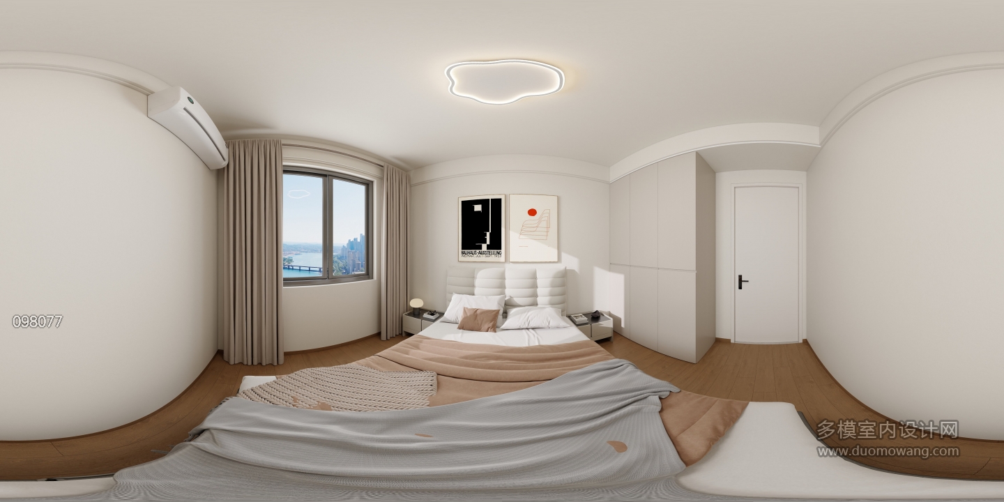 现代卧室3