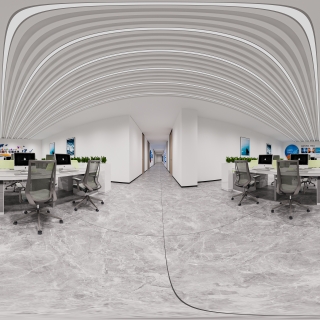 现代公共办公区