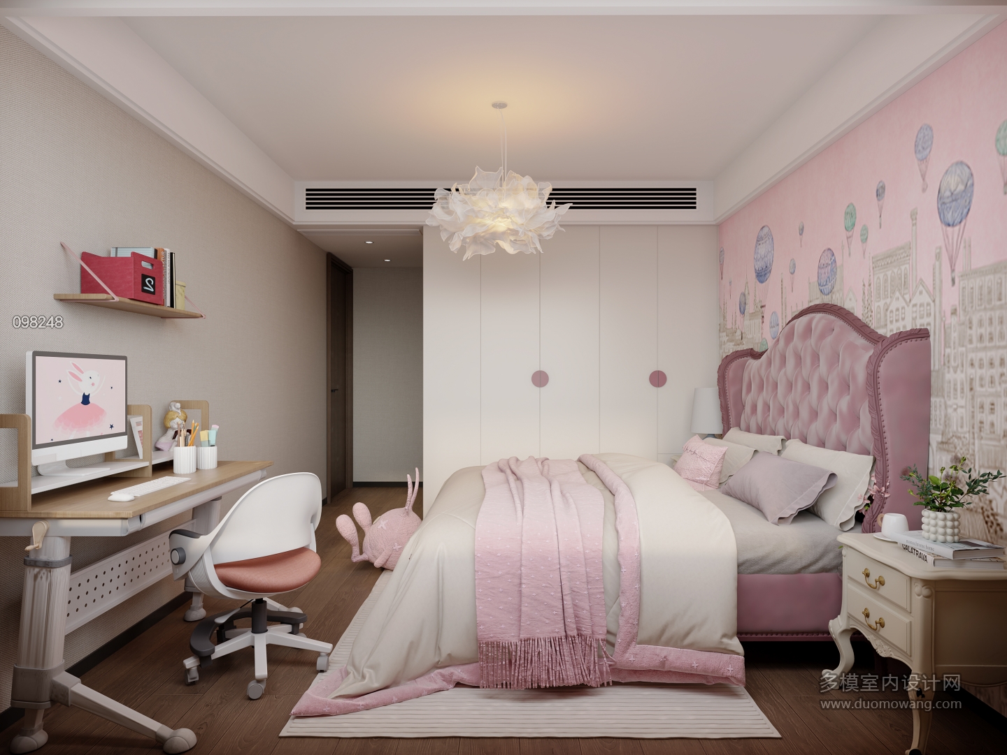 现代 女儿房静态