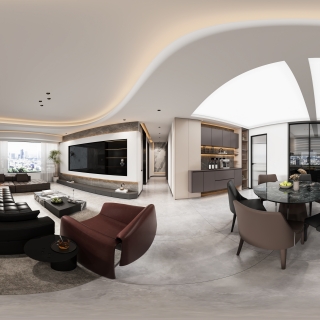 意式客餐厅全景