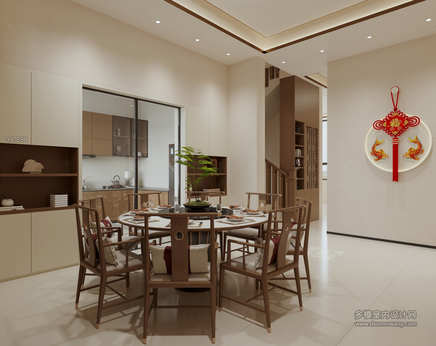 现代一楼 客厅 单张