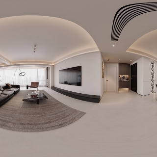 现代意式客餐全景