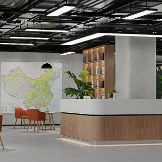 现代-政务大厅特写1