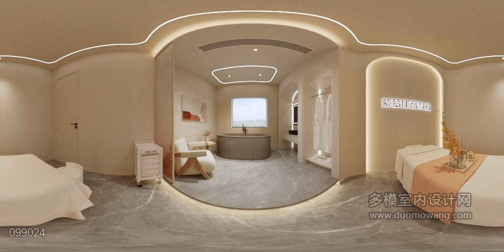 现代美容院小图