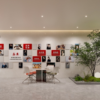 现代3号楼1层大厅休息区