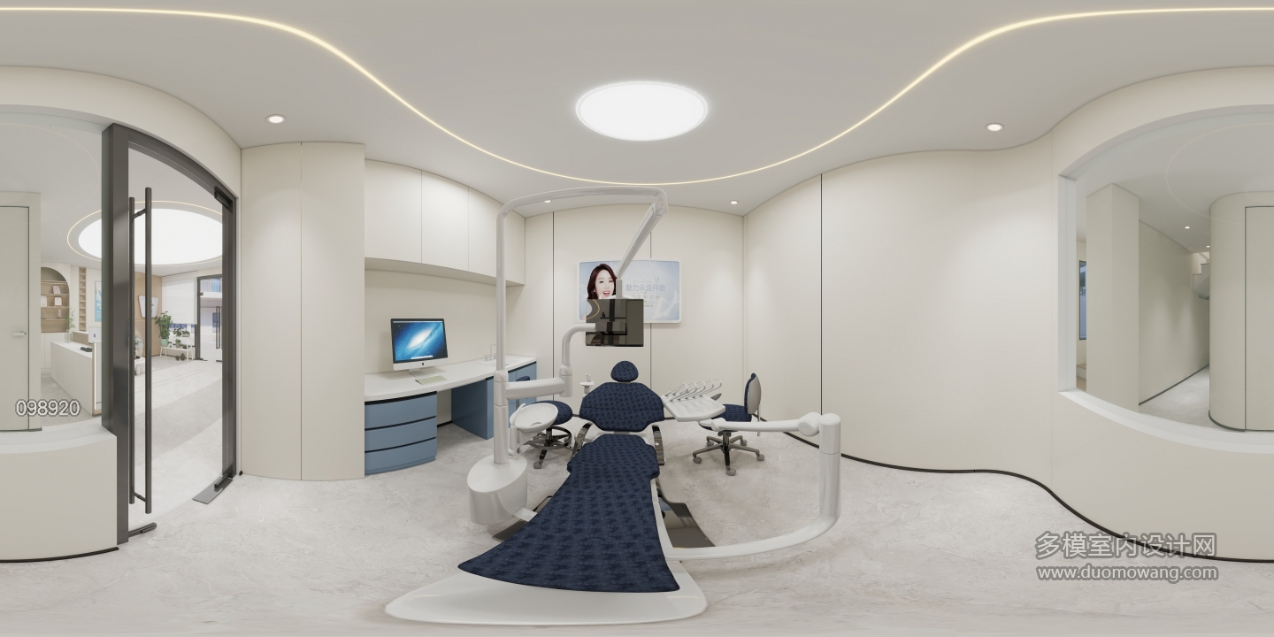 现代牙科诊所综合诊室2