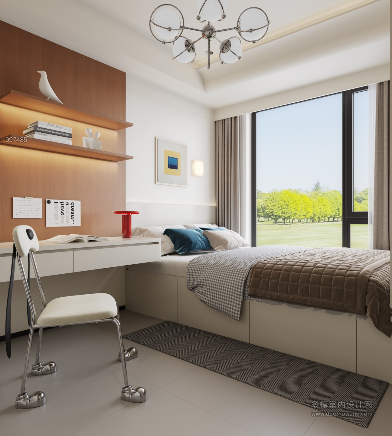 现代儿子房特写