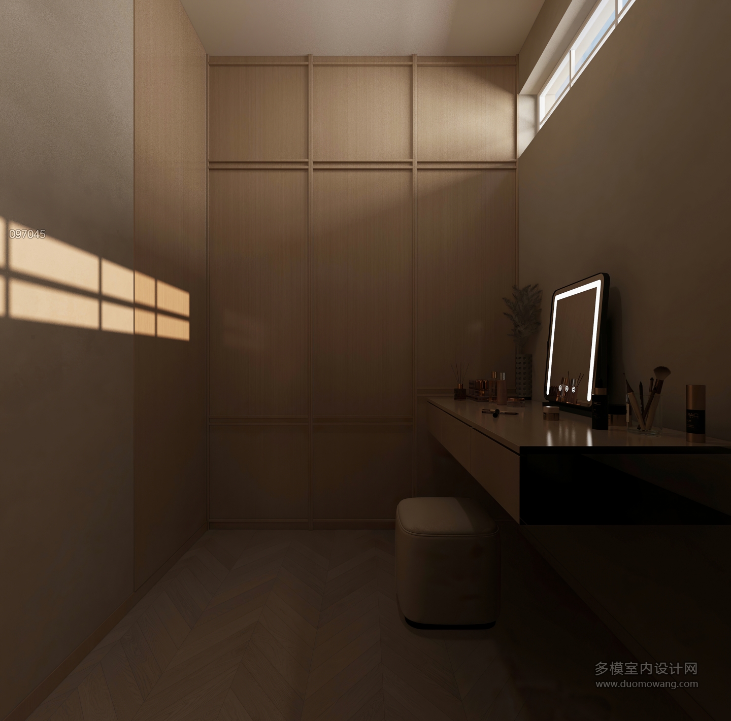 自然风2F主卧衣帽间静态 (1)