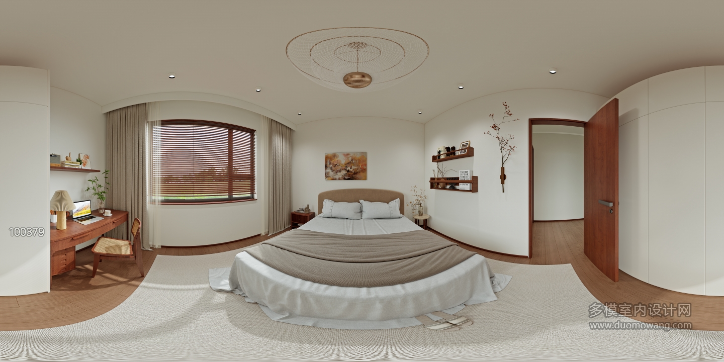 多彩一号3改414_二层主卧室