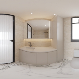 现代卫生间小图