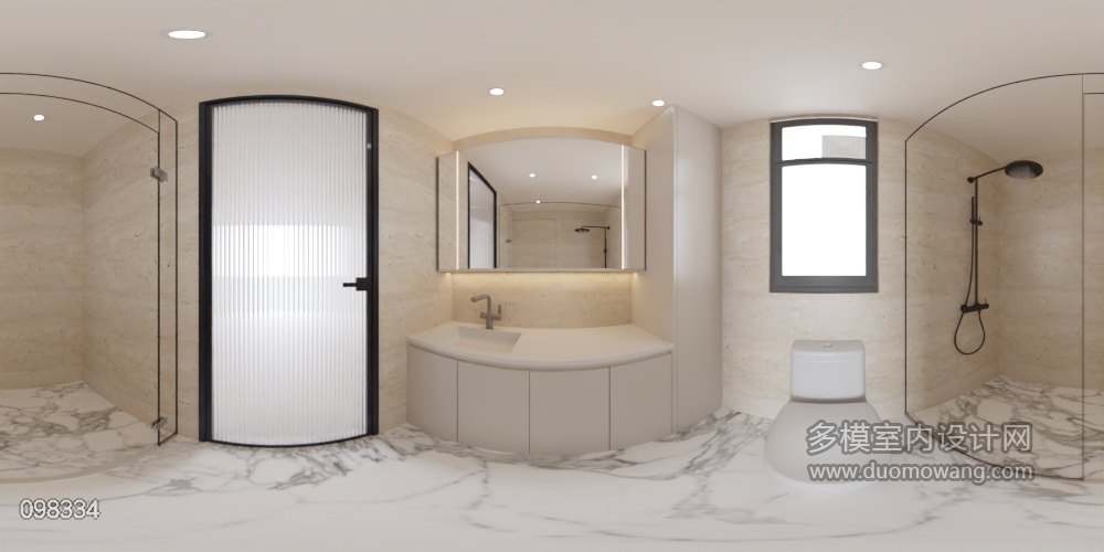 现代卫生间小图