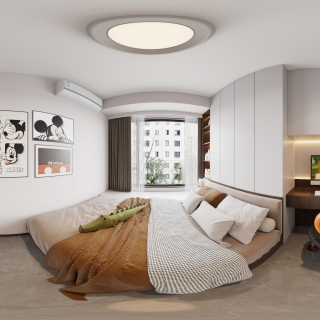 12现代儿童房全景