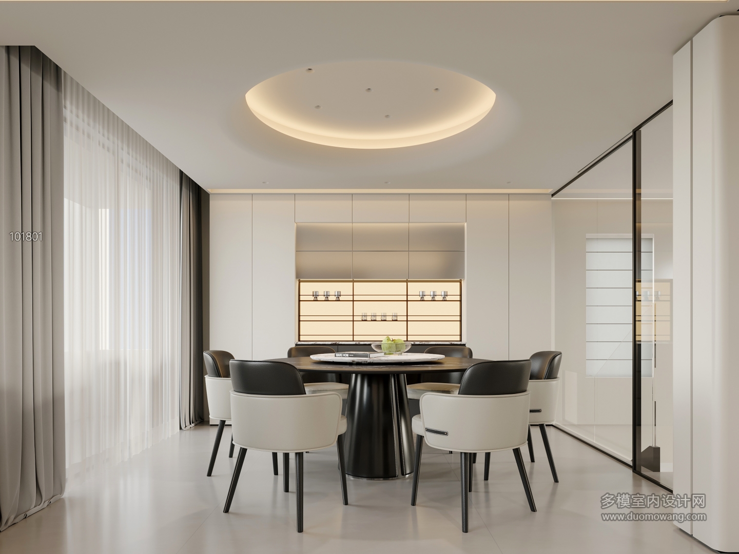 现代极简餐厅