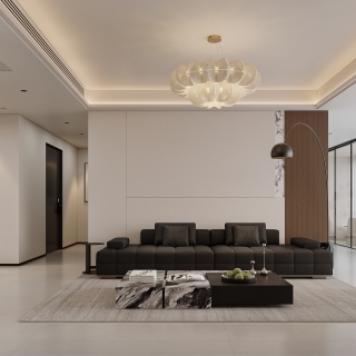 现代沙发背景特写