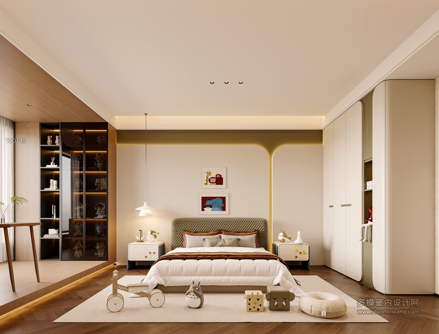 现代儿童房2