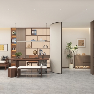 新中式_客餐厅单张