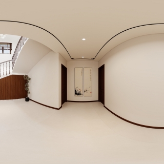 新中式一楼过道