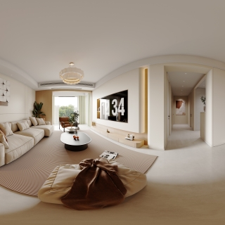 时代佳园_全景客餐厅