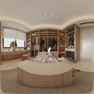 4楼 衣帽间 全景